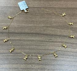 Anklet in Yellow Gold 18k
