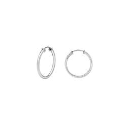Earrings in White Gold 18k