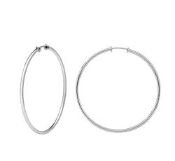 Earrings in White Gold 18k