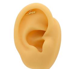 Piercing in Yellow Gold 18k with Cubic Zirconia