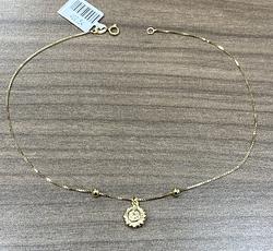 Anklet in Yellow Gold 18k