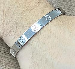 Bracelet in White Gold 18k