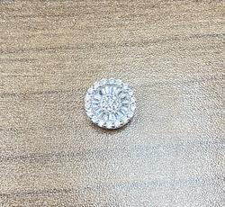 Pendant in White Gold 18k with Cubic Zirconia