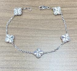 Bracelet in White Gold 18k