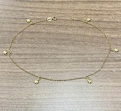 Anklet in Yellow Gold 18k
