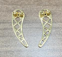 Back Earring in Yellow Gold 18k