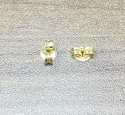 Back Earring in Yellow Gold 18k