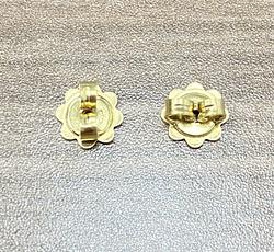 Back Earring in Yellow Gold 18k