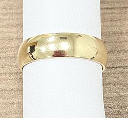 Wedding Band in Yellow Gold 18k
