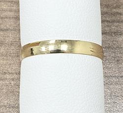 Wedding Band in Yellow Gold 18k