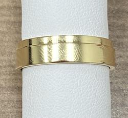 Wedding Band in Yellow Gold 18k