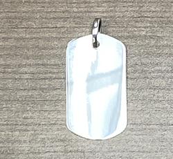 Pendant in White Gold 18k