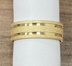 Wedding Band in Yellow Gold 18k