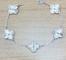 Bracelet in White Gold 18k