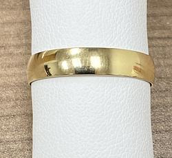 Wedding Band in Yellow Gold 18k