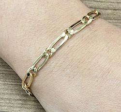 Chain Bracelet in Yellow Gold 18k