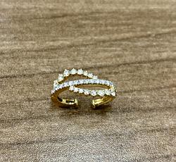 Piercing in Yellow Gold 18k with Diamond