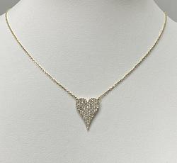 Necklace in Yellow Gold 18k with Diamond
