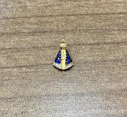 Pendant in Yellow Gold 18k with Cubic Zirconia