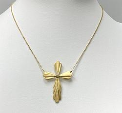 Necklace in Yellow Gold 18k with Diamond