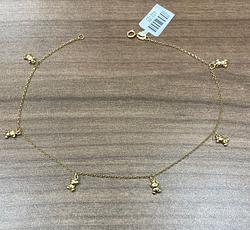 Anklet in Yellow Gold 18k
